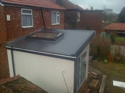 GRP Flat Roof in Stockport